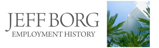Jeff Borg, employment history